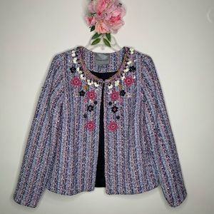Hand Embroidered Blazer